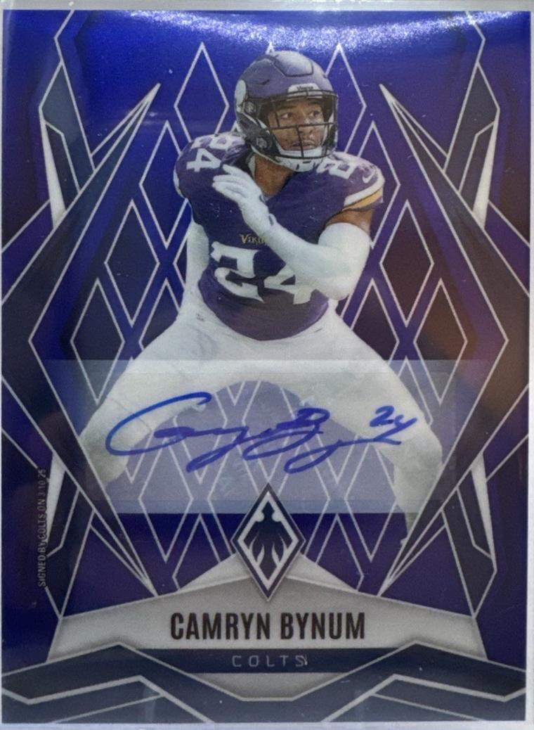 Camryn Bynum [Blue Autograph] #24