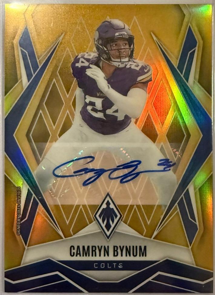 Camryn Bynum [Gold Autograph] #24