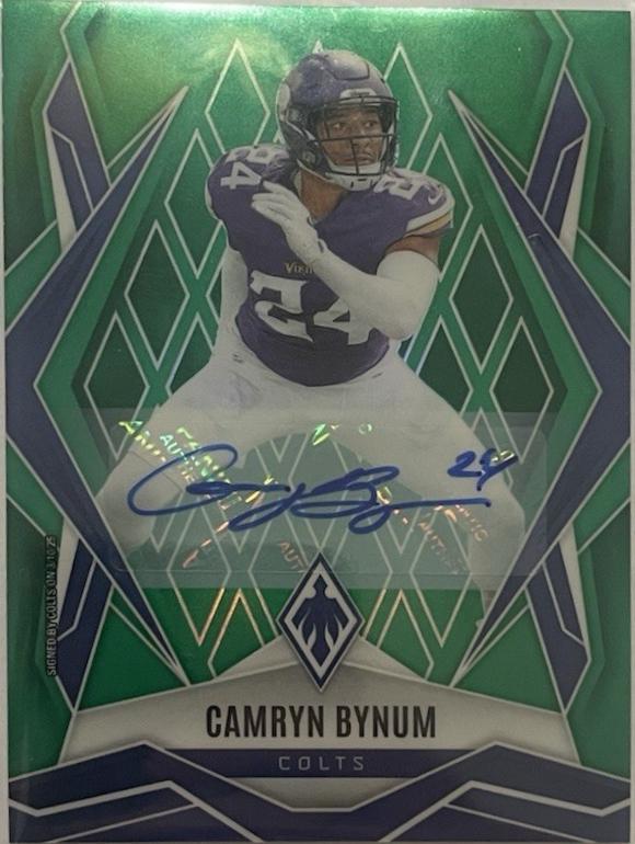 Camryn Bynum [Green Autograph] #24