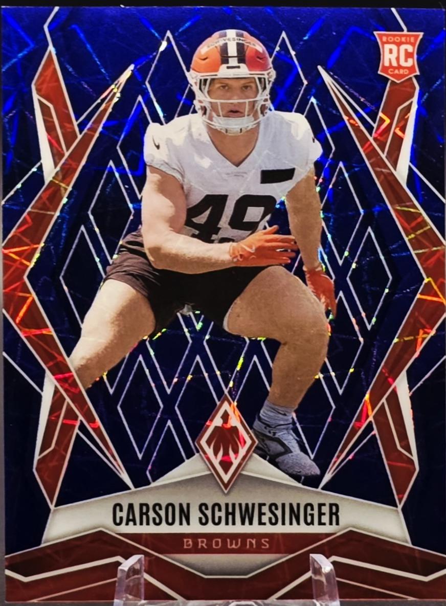 Carson Schwesinger [Blue Lazer] #201