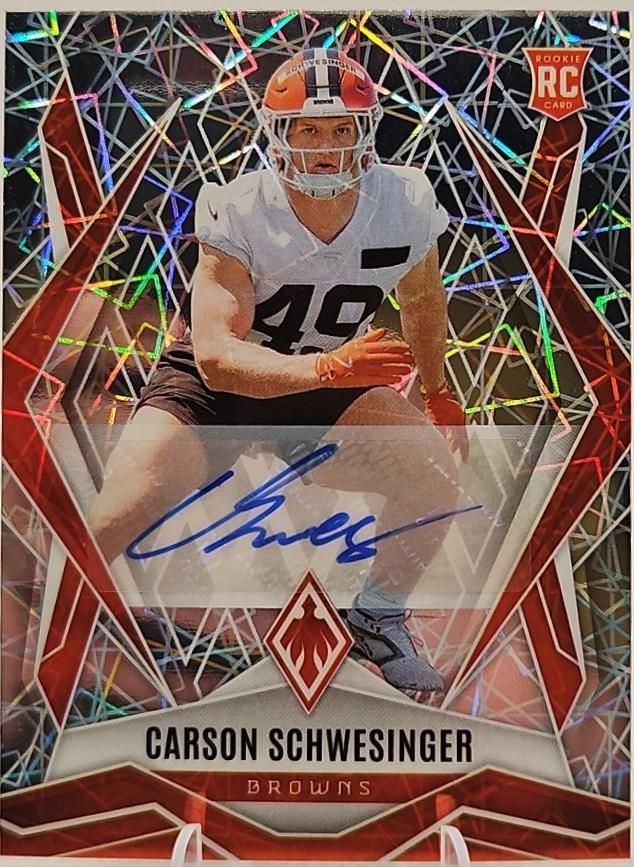 Carson Schwesinger [Lazer Autograph] #201