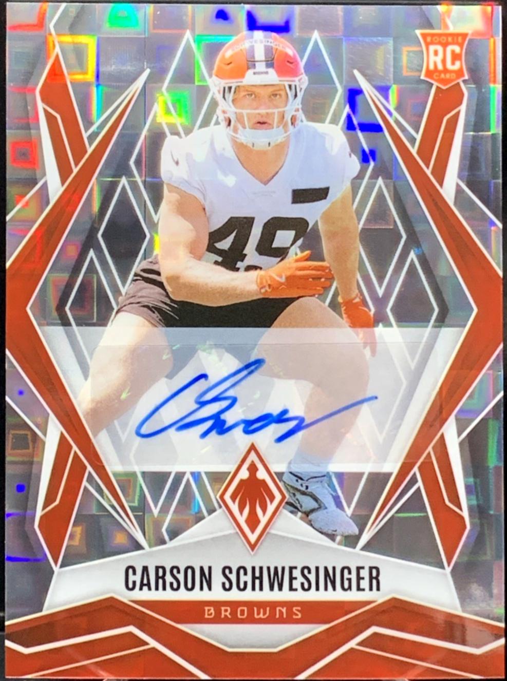 Carson Schwesinger [Silver Pandora Autograph] #201