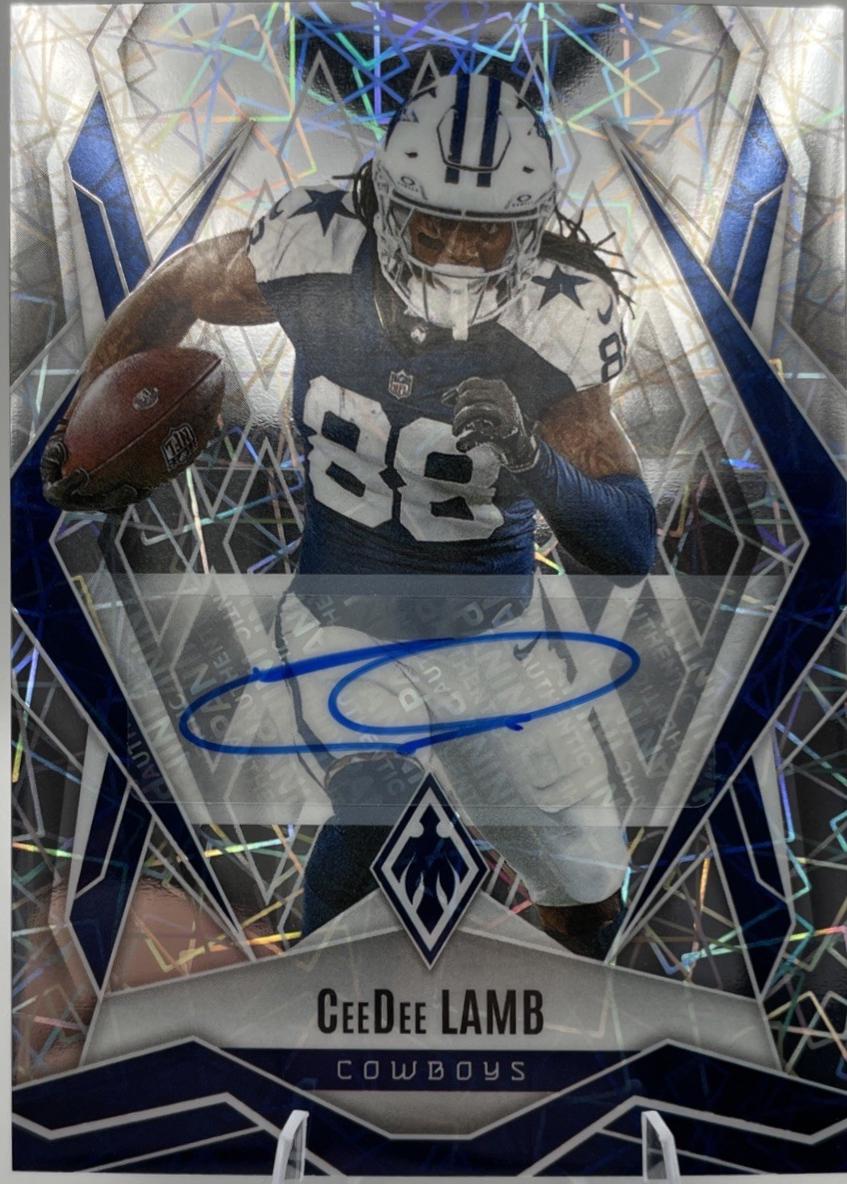 CeeDee Lamb [Lazer Autograph] #125