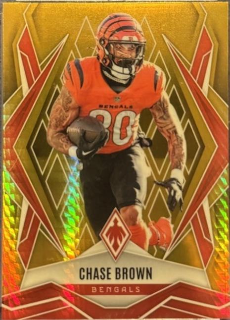 Chase Brown [Gold Lazer] #92