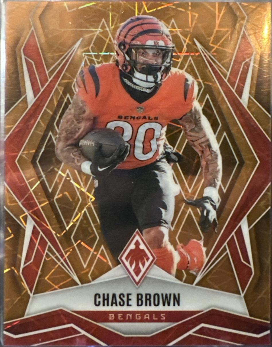 Chase Brown [Orange Lazer] #92