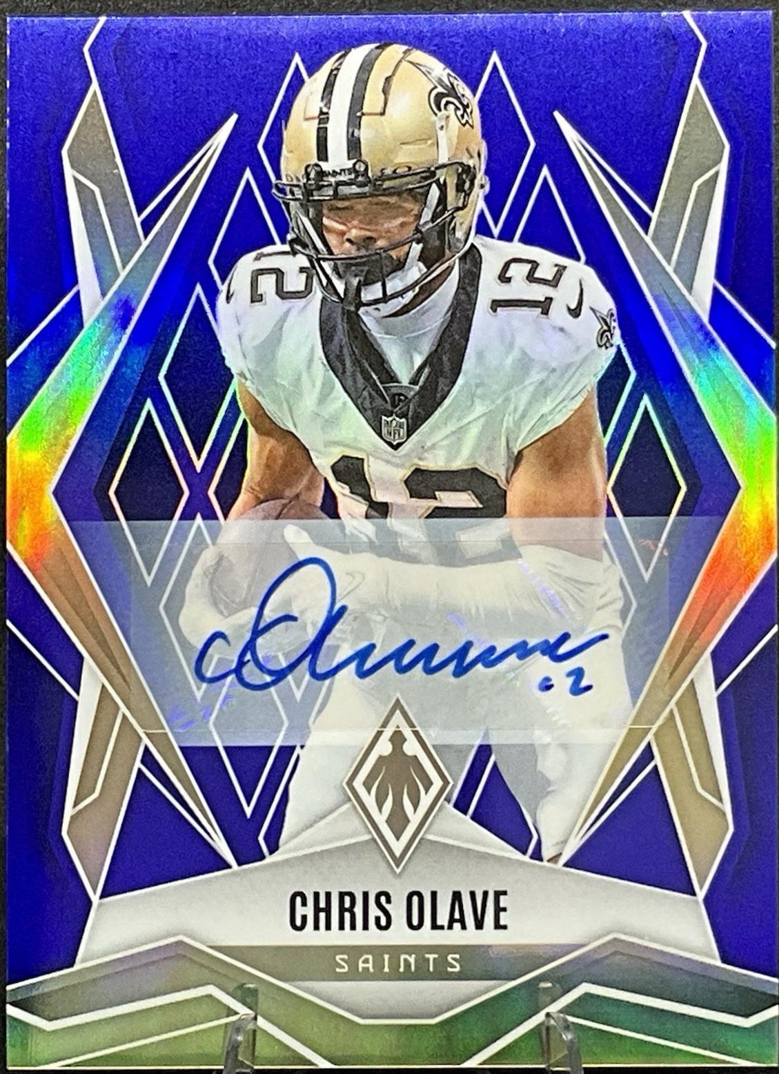 Chris Olave [Blue Autograph] #87