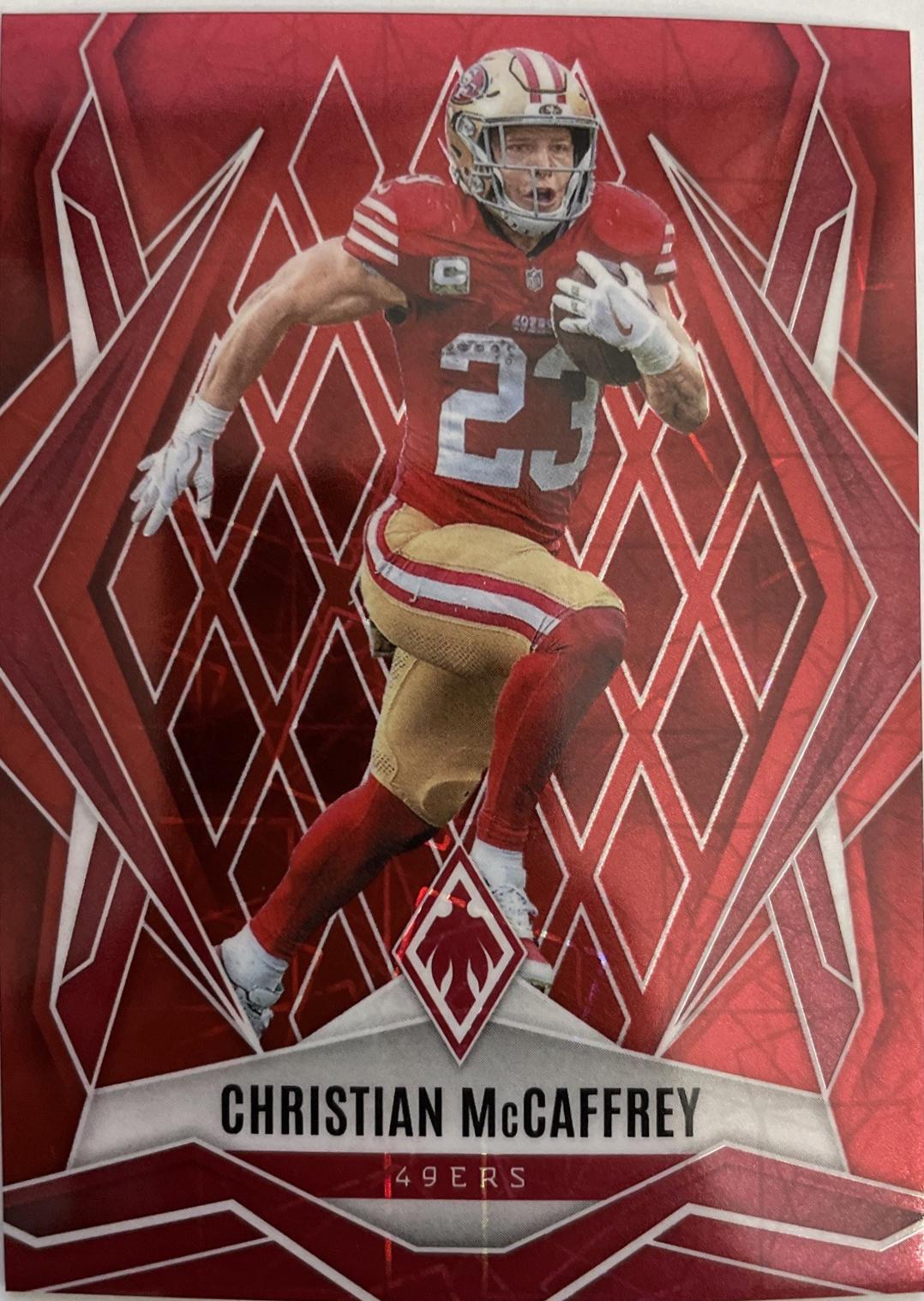 Christian McCaffrey [Red Lazer] #34