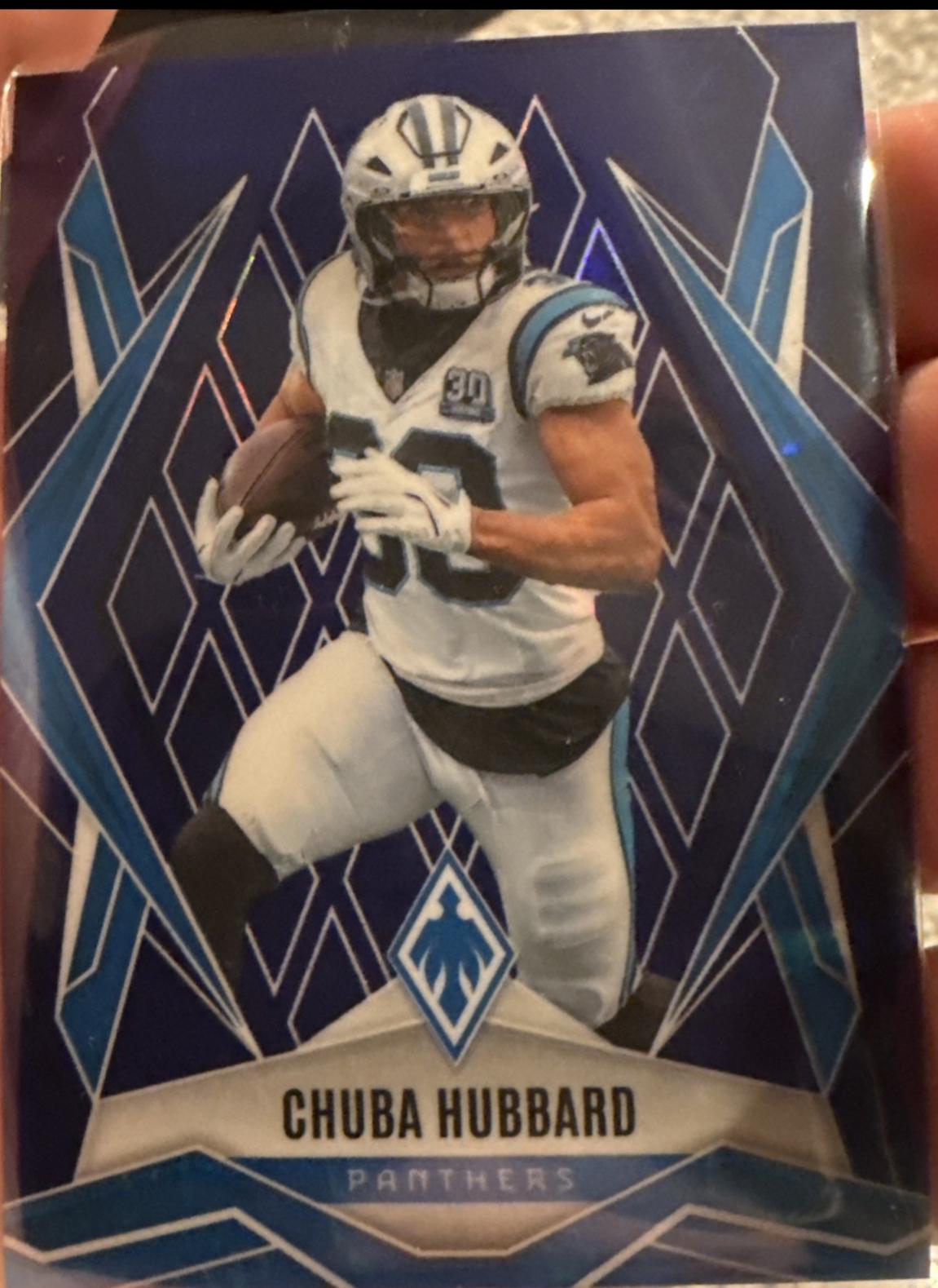 Chuba Hubbard [Blue Hyper] #75