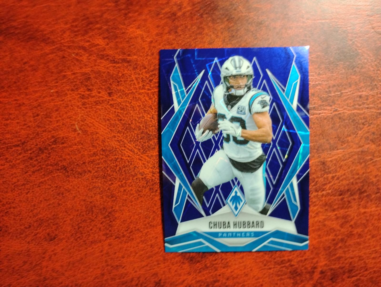 Chuba Hubbard [Blue Lazer] #75
