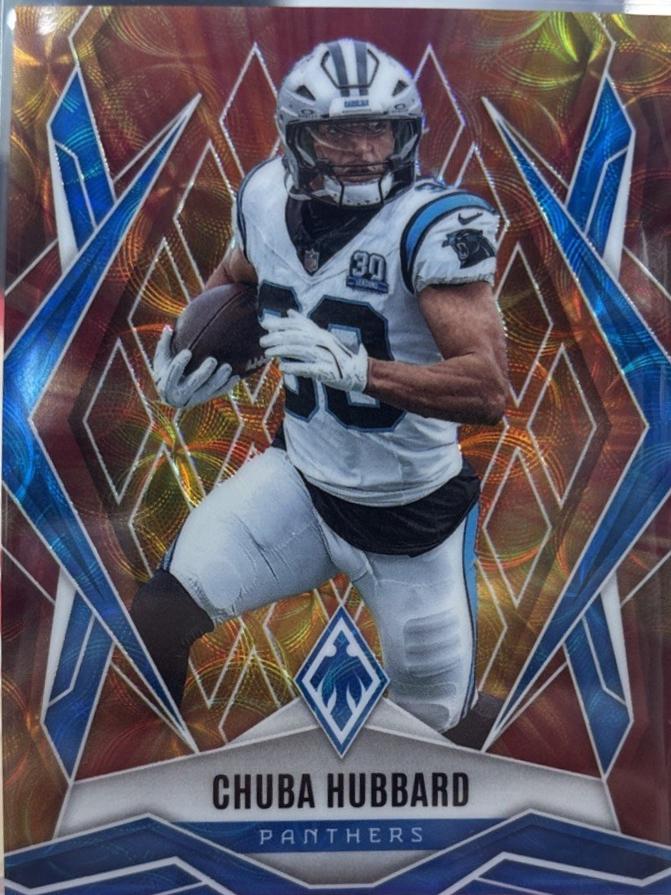Chuba Hubbard [Fire Burst] #75