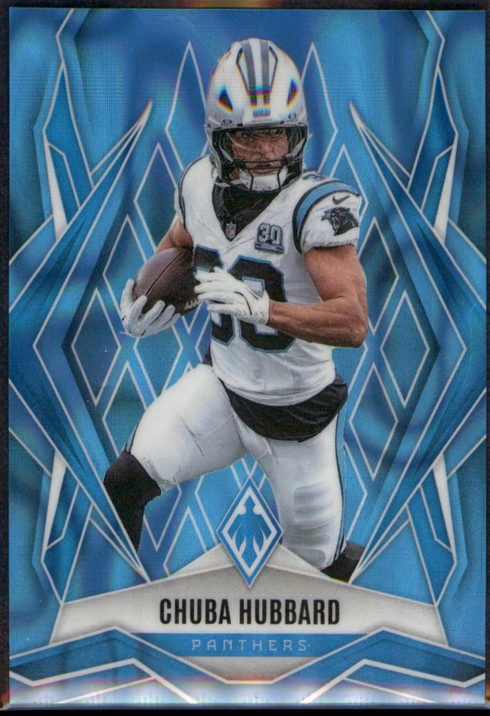 Chuba Hubbard [Light Blue Lava] #75