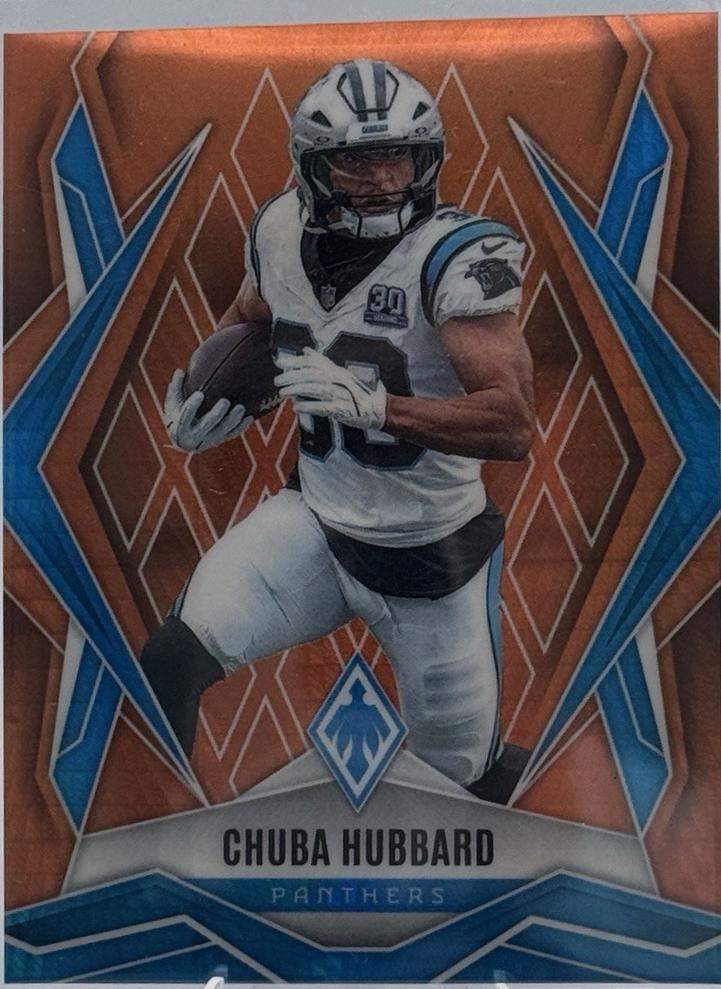 Chuba Hubbard [Orange Hyper] #75