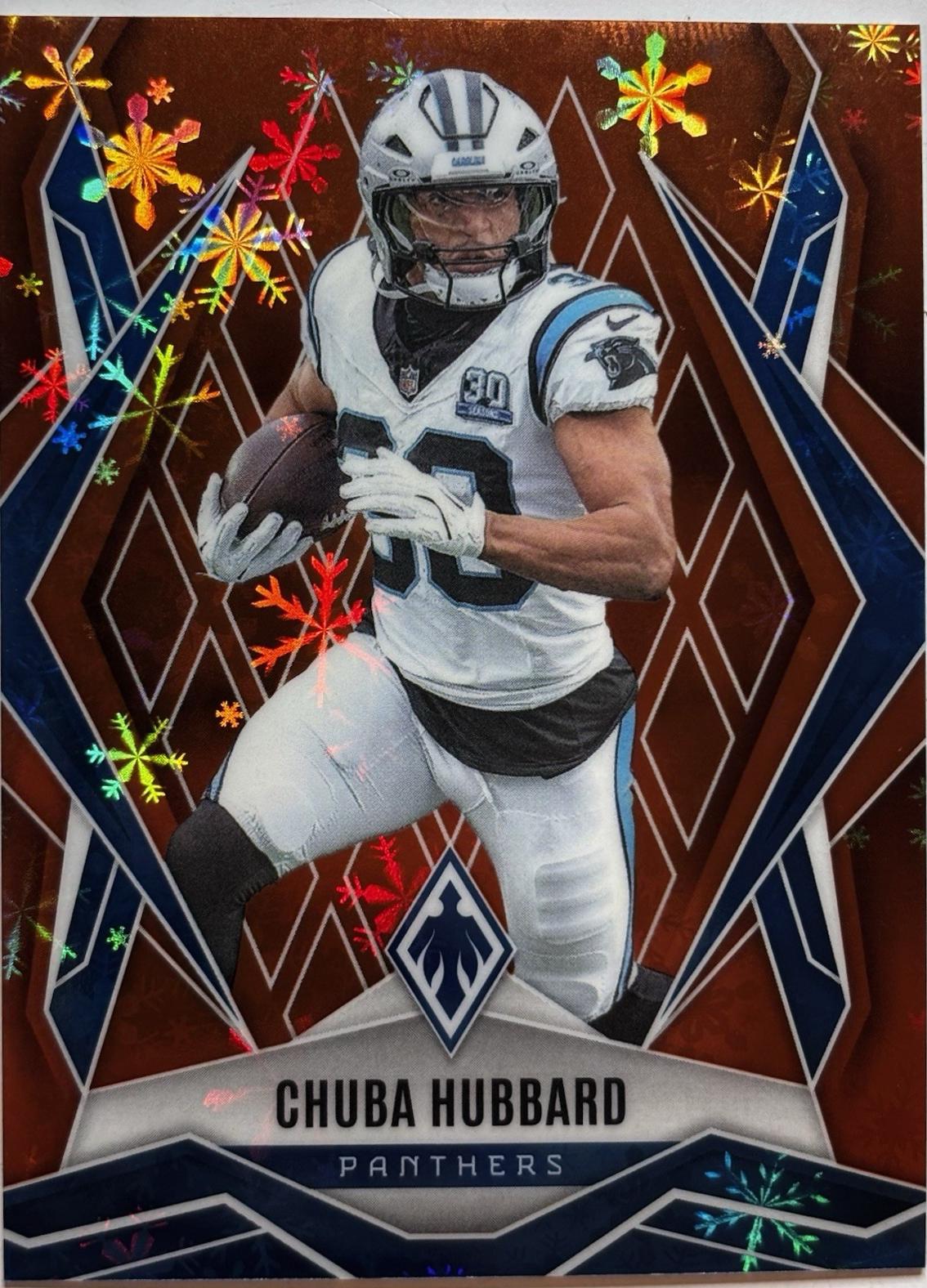 Chuba Hubbard [Orange Winter] #75