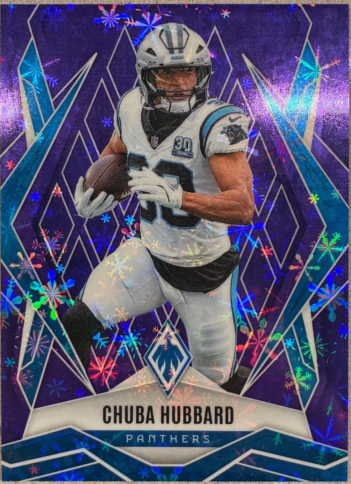 Chuba Hubbard [Purple Winter] #75