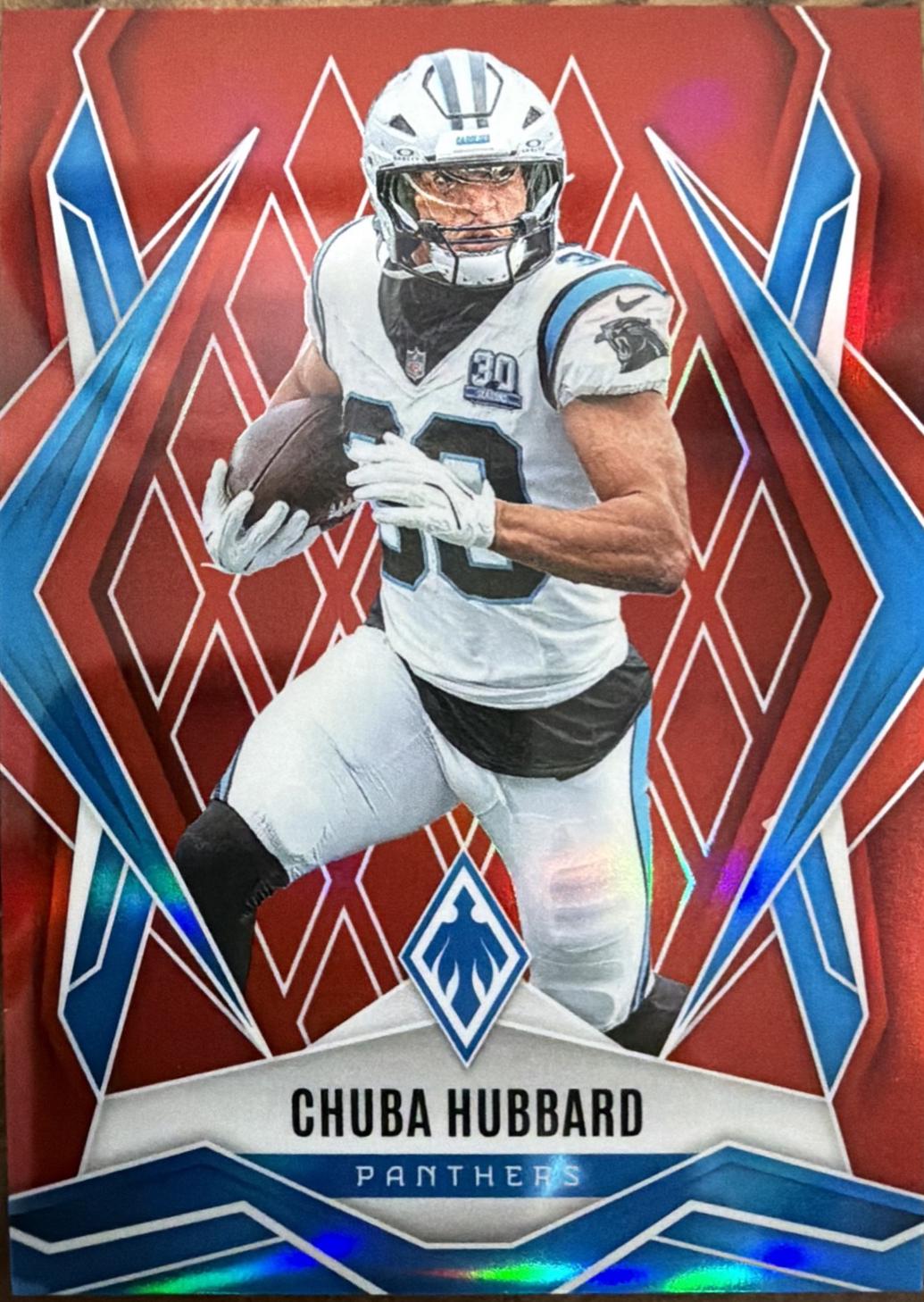 Chuba Hubbard [Red] #75