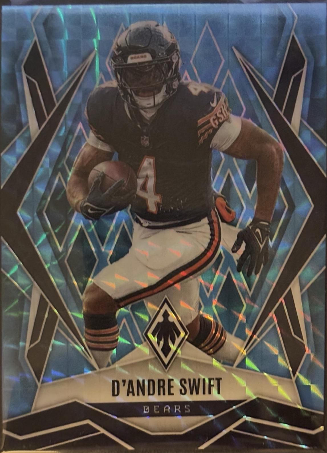 D'Andre Swift [Light Blue Pyramids] #123