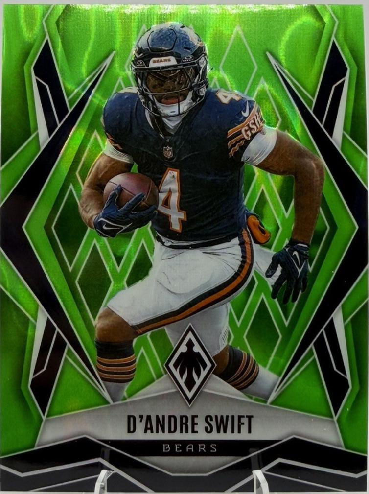 D'Andre Swift [Lime Green Lava] #123