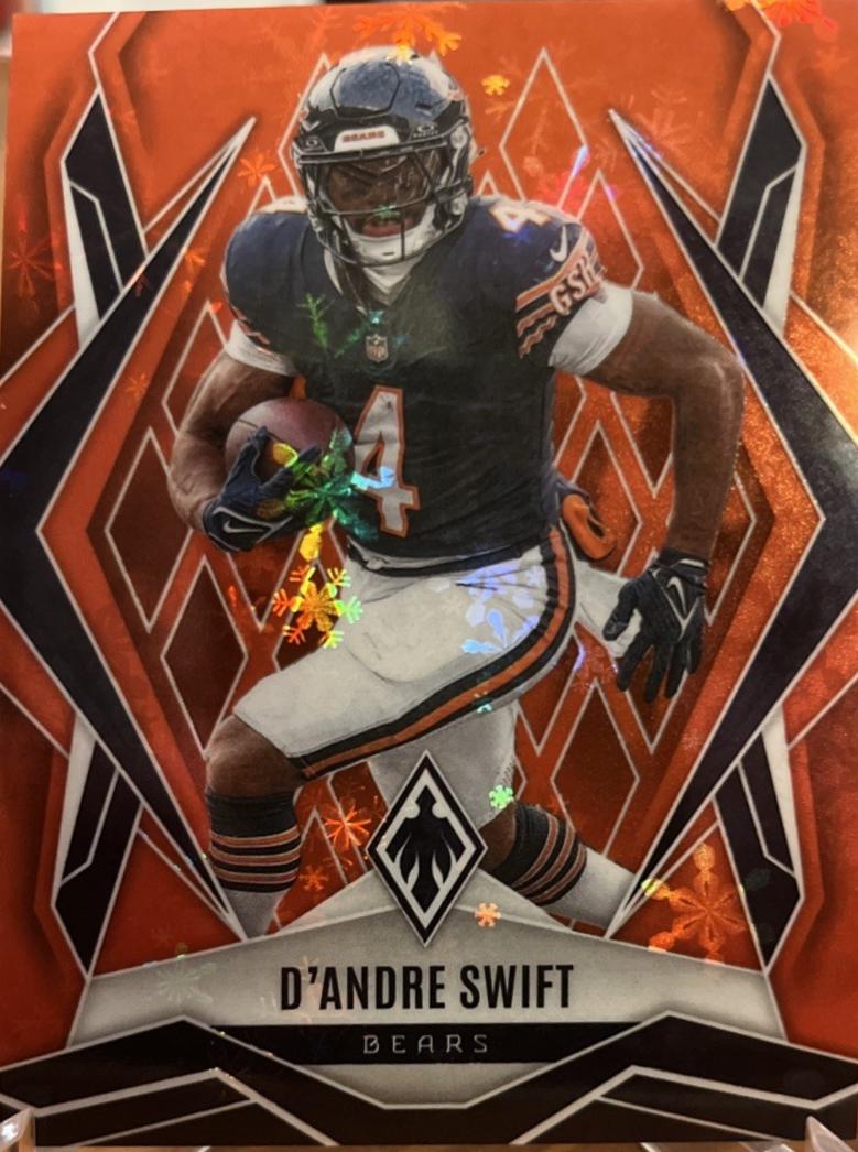 D'Andre Swift [Orange Winter] #123