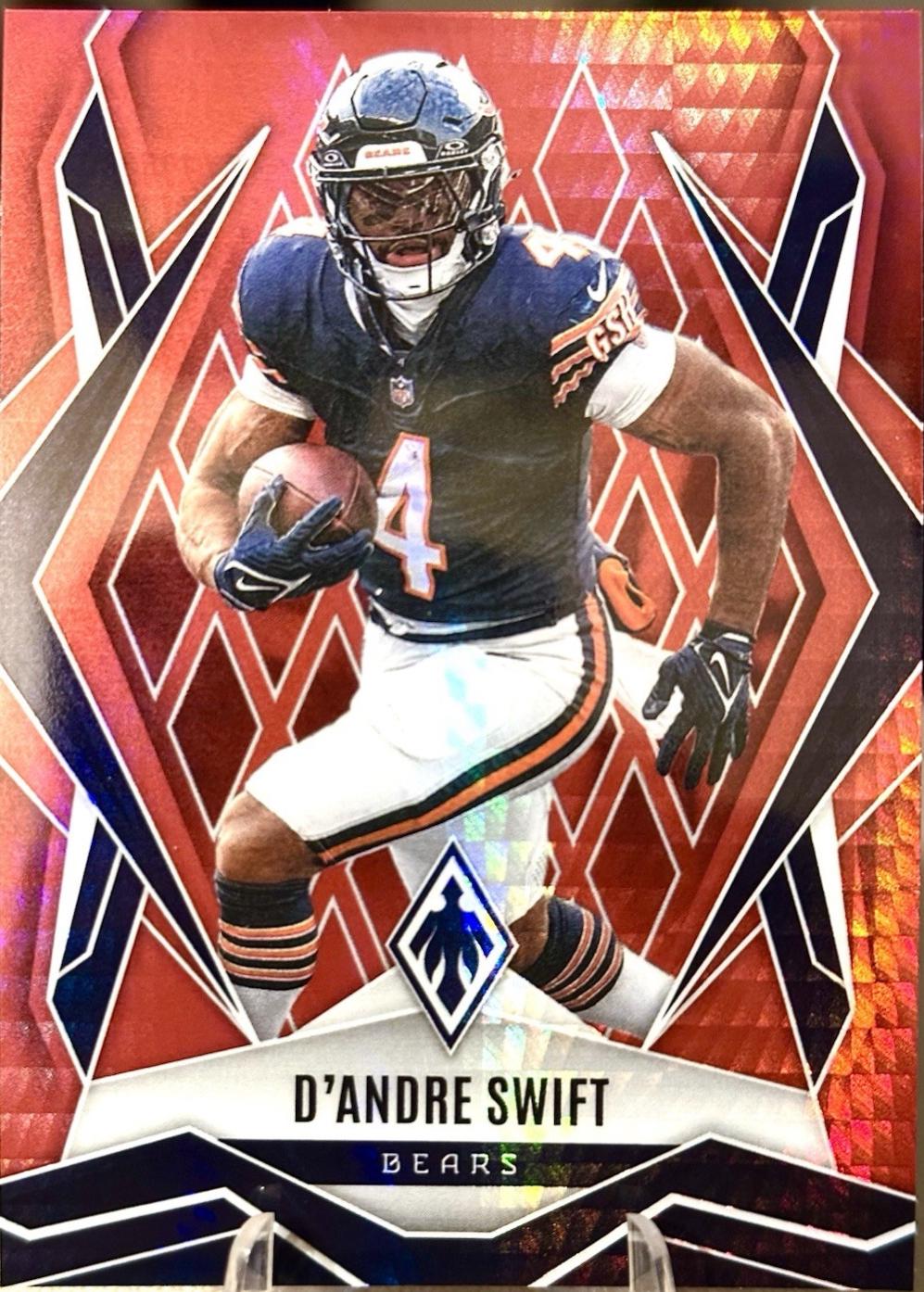 D'Andre Swift [Red Hyper] #123