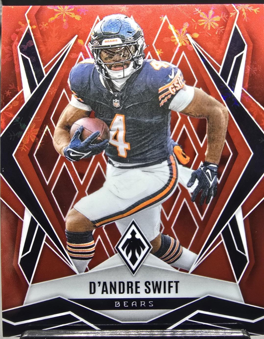 D'Andre Swift [Red Winter] #123