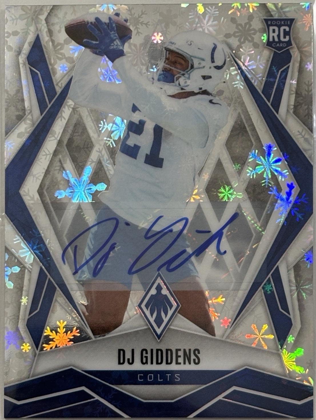 DJ Giddens [Winter Autograph] #208