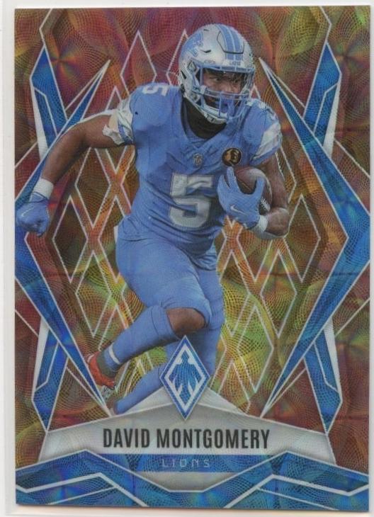 David Montgomery [Fire Burst] #108