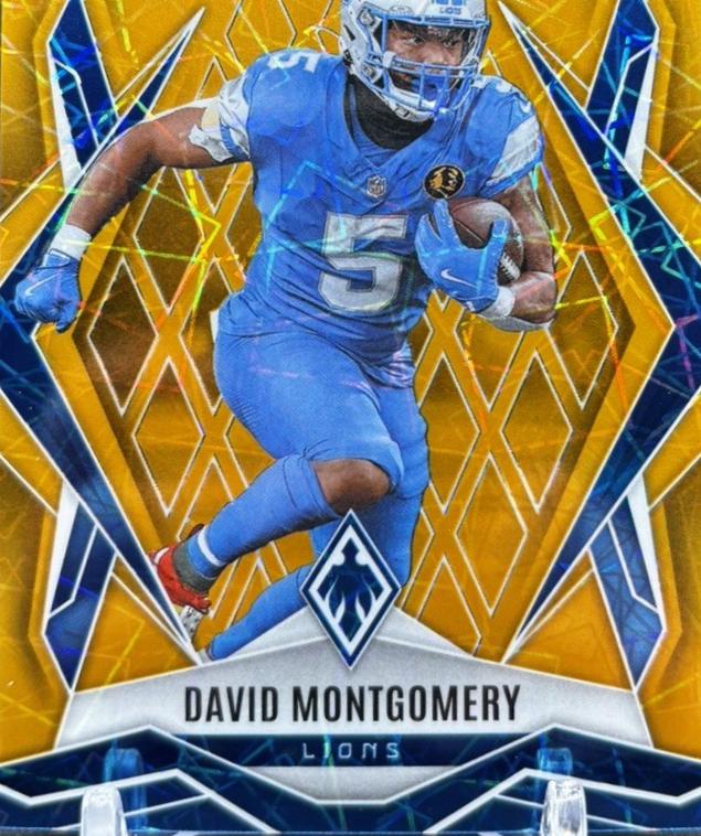 David Montgomery [Gold Lazer] #108