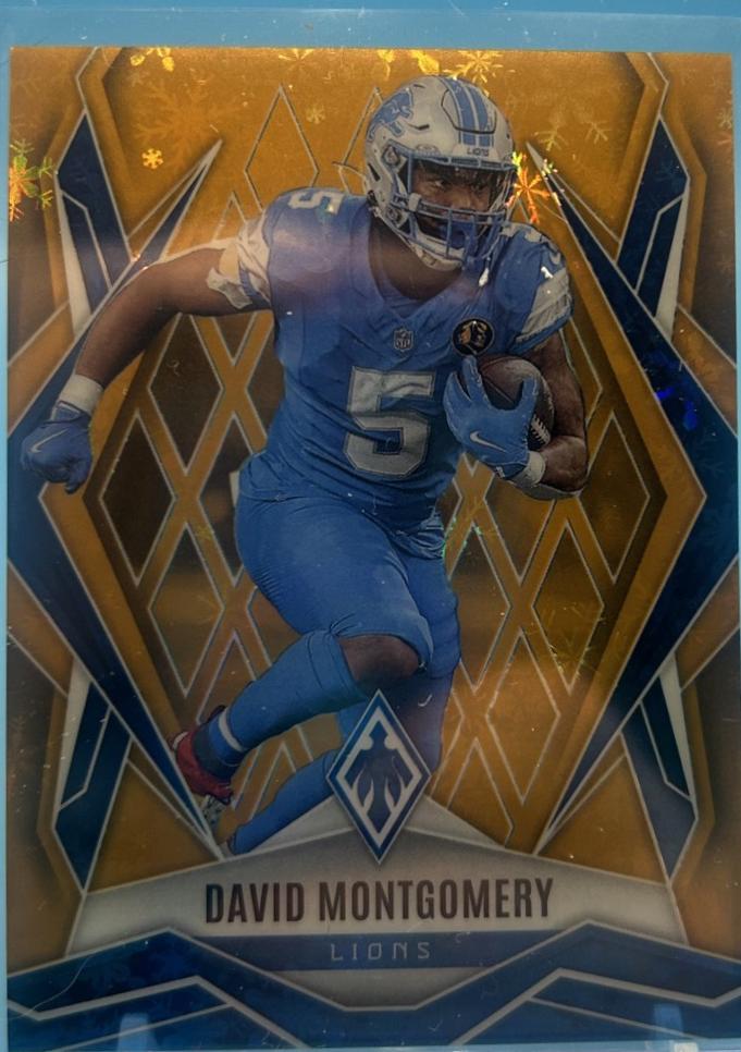 David Montgomery [Gold Winter] #108