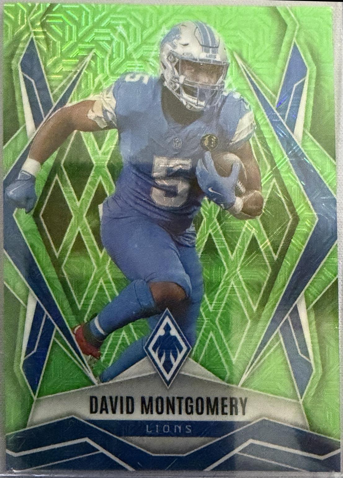 David Montgomery [Lime Green Mojo] #108