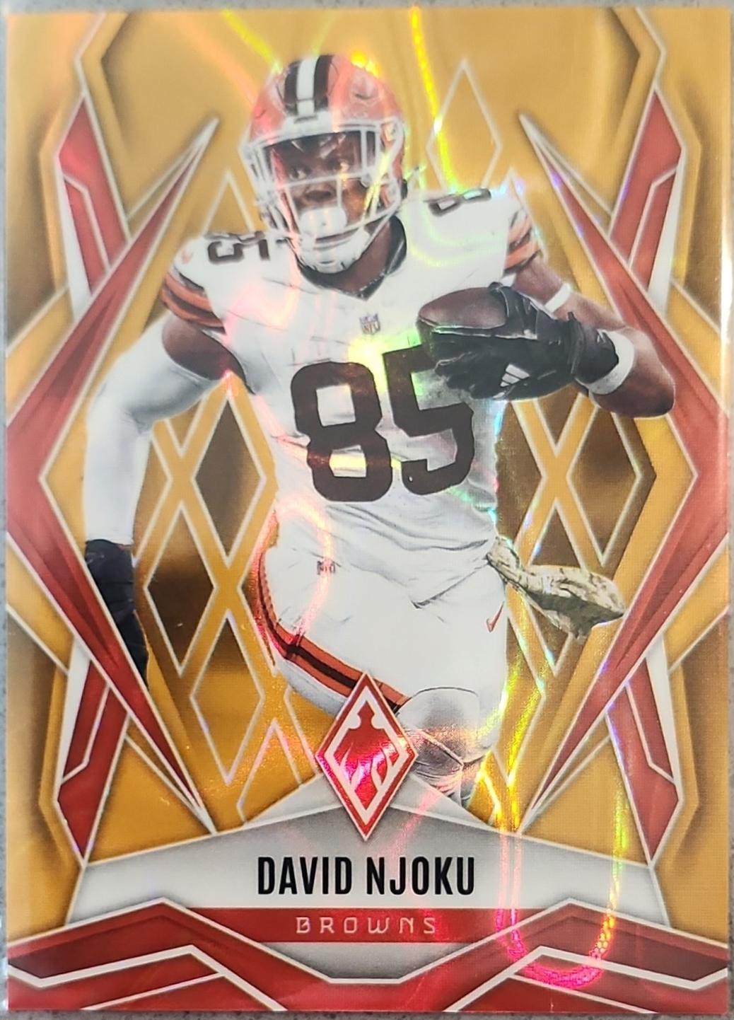 David Njoku [Gold Lava] #110
