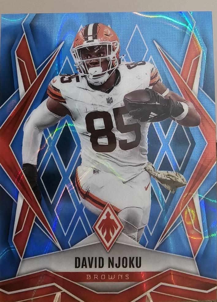 David Njoku [Light Blue Lava] #110