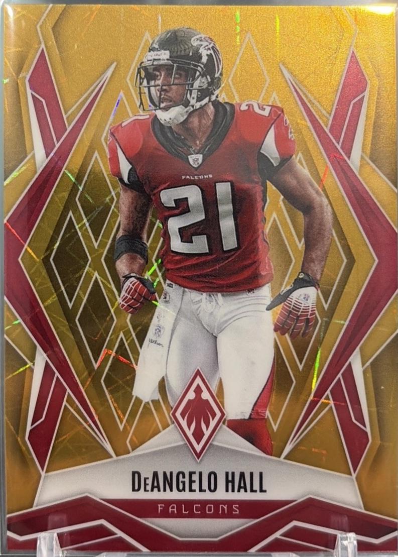 DeAngelo Hall [Gold Lazer] #54