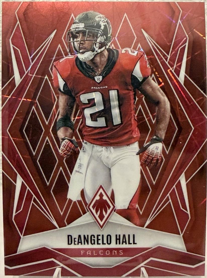 DeAngelo Hall [Red Lazer] #54