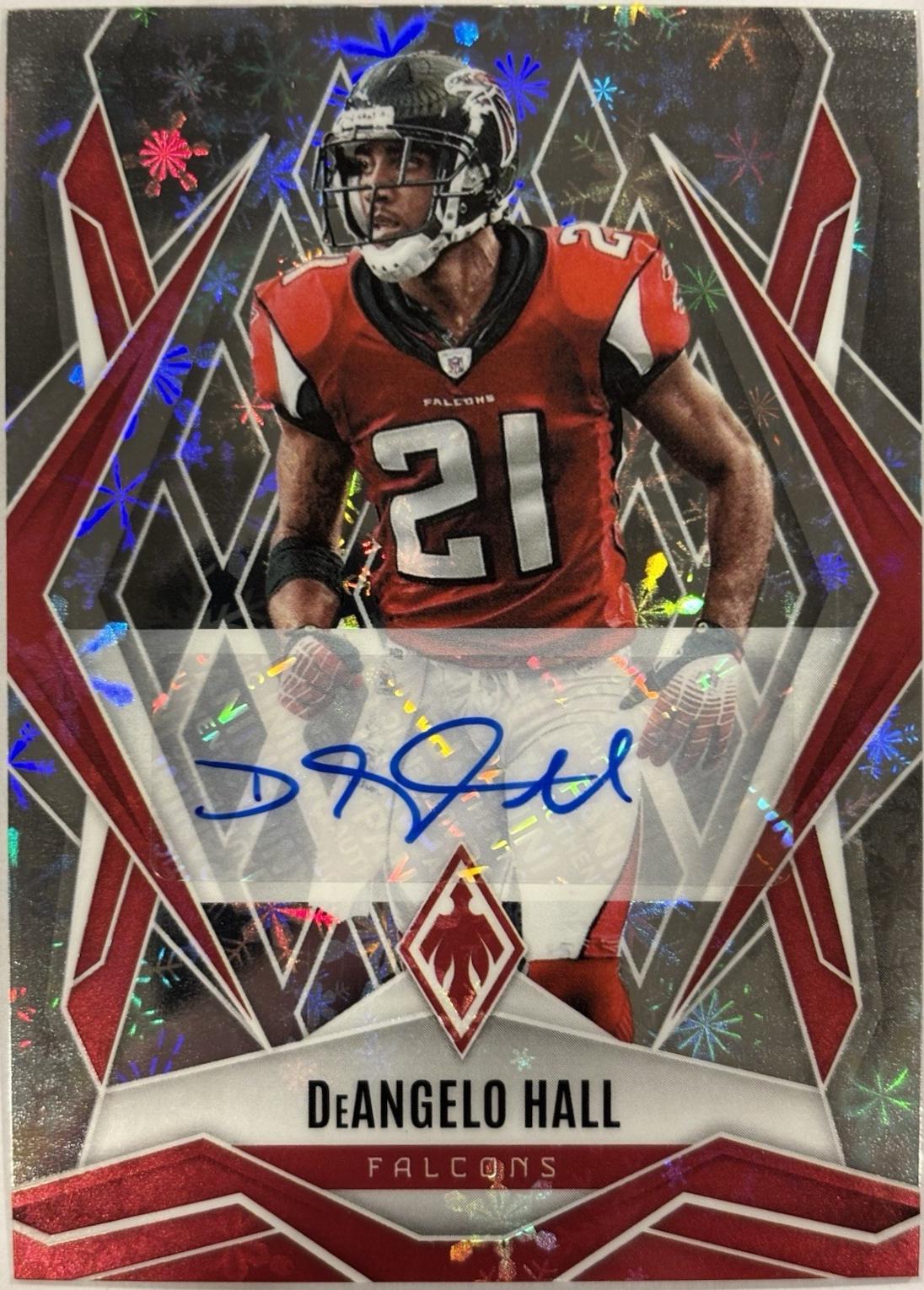 DeAngelo Hall [Winter Autograph] #54
