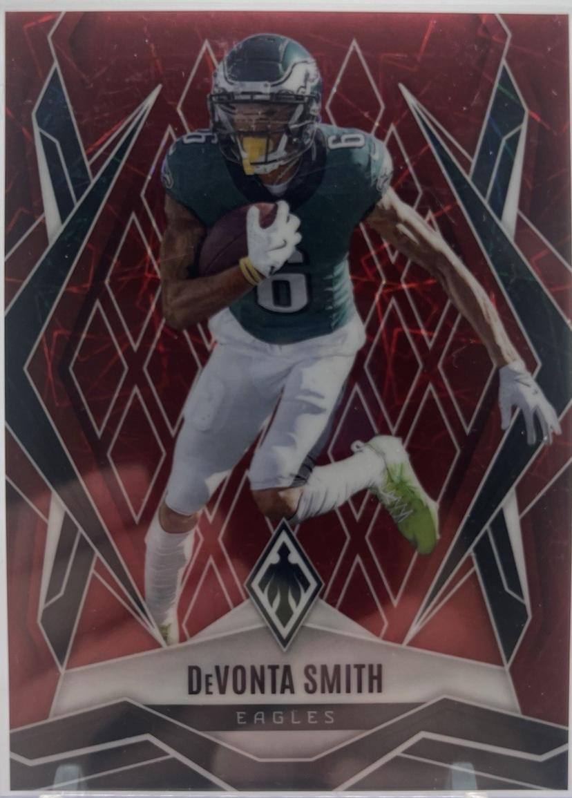 DeVonta Smith [Red Lazer] #12