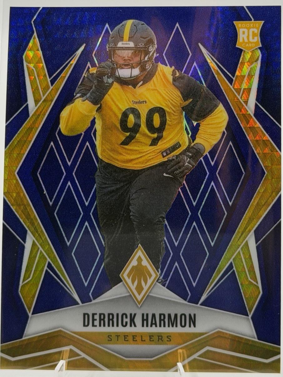 Derrick Harmon [Blue Hyper] #241