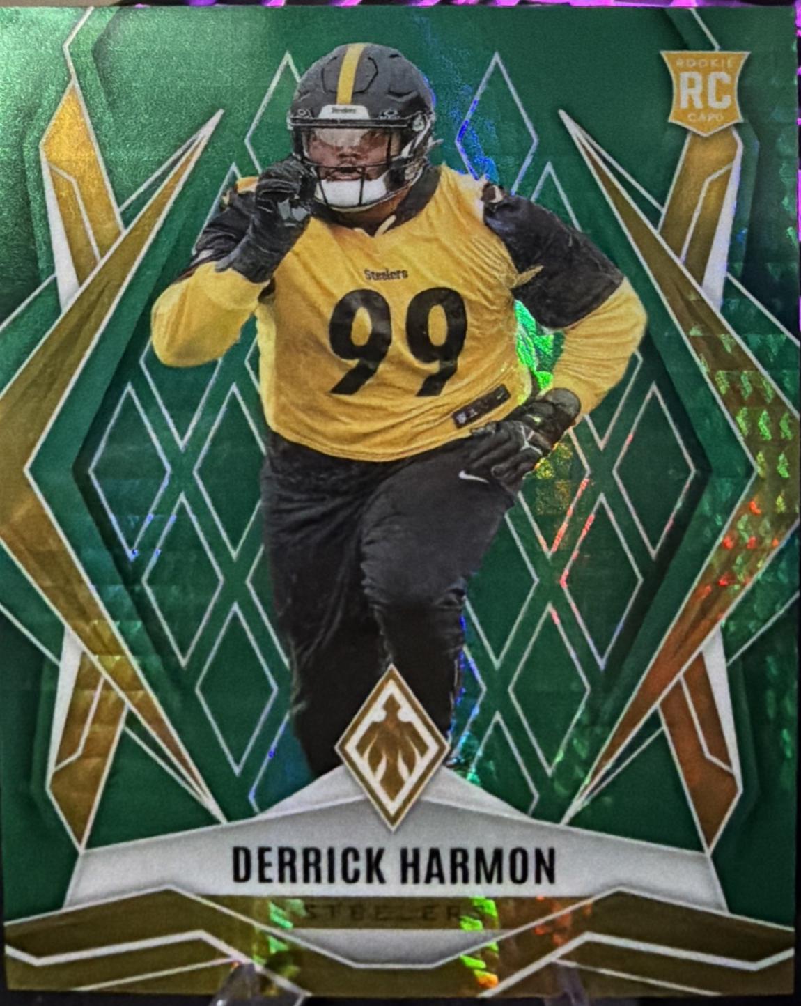 Derrick Harmon [Green Hyper] #241
