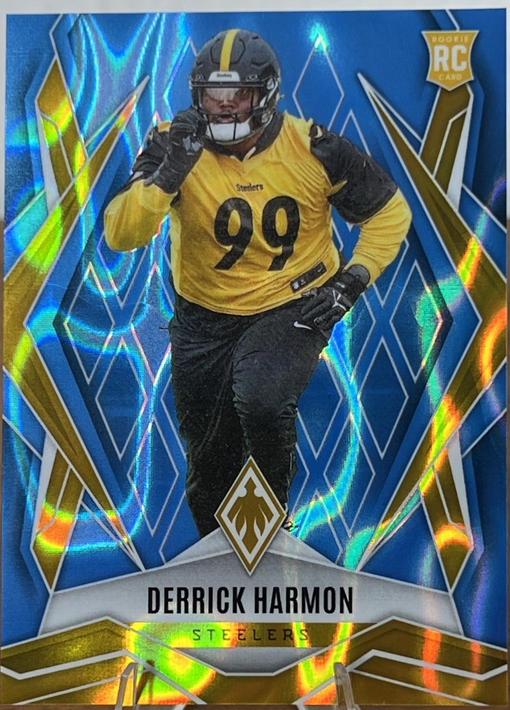 Derrick Harmon [Light Blue Lava] #241