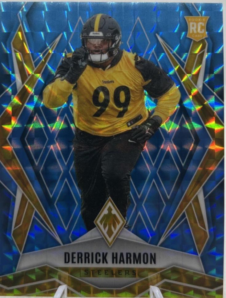 Derrick Harmon [Light Blue Pyramids] #241