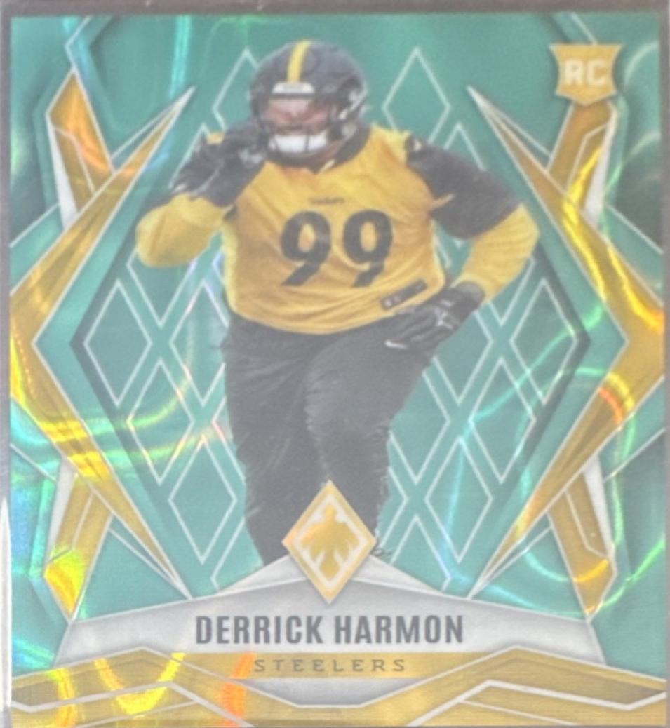 Derrick Harmon [Teal Lava] #241