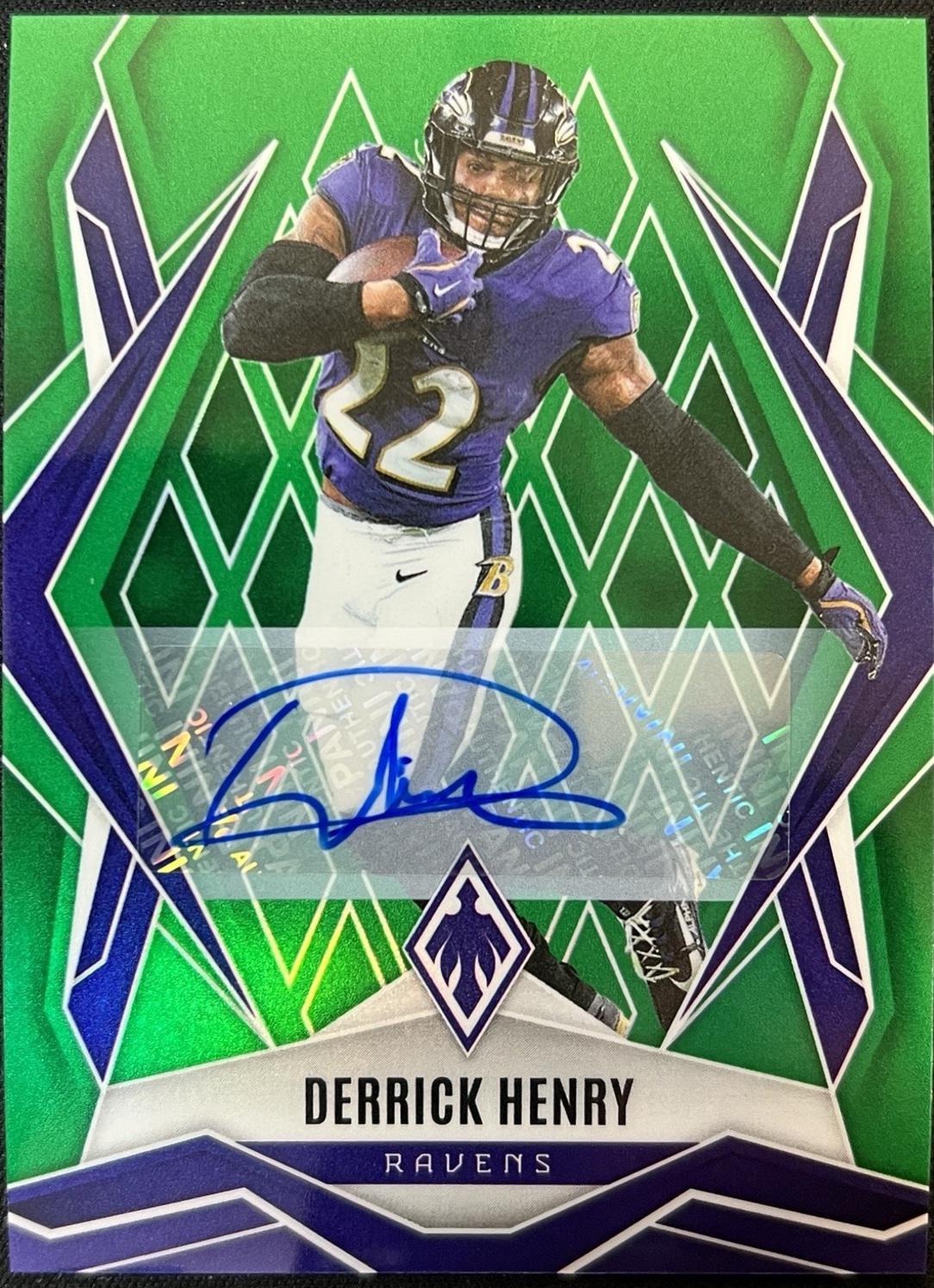 Derrick Henry [Green Autograph] #10