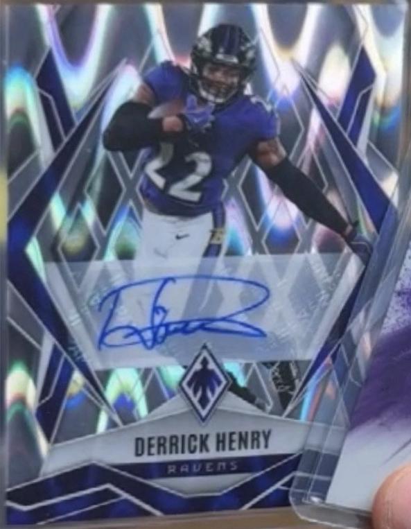 Derrick Henry [Seismic Autograph] #10