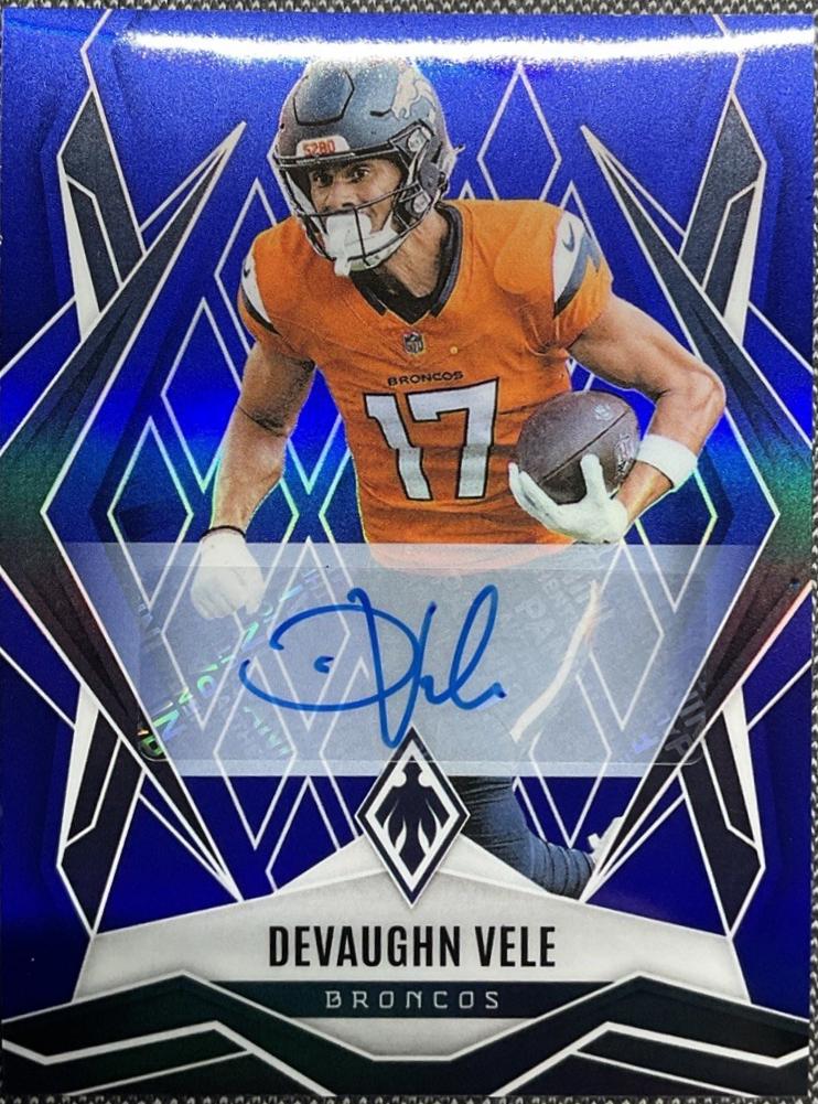 Devaughn Vele [Blue Autograph] #14