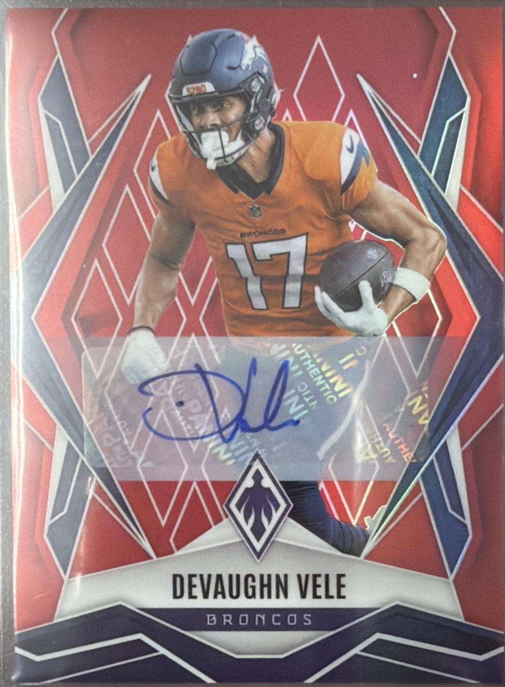 Devaughn Vele [Red Autograph] #14