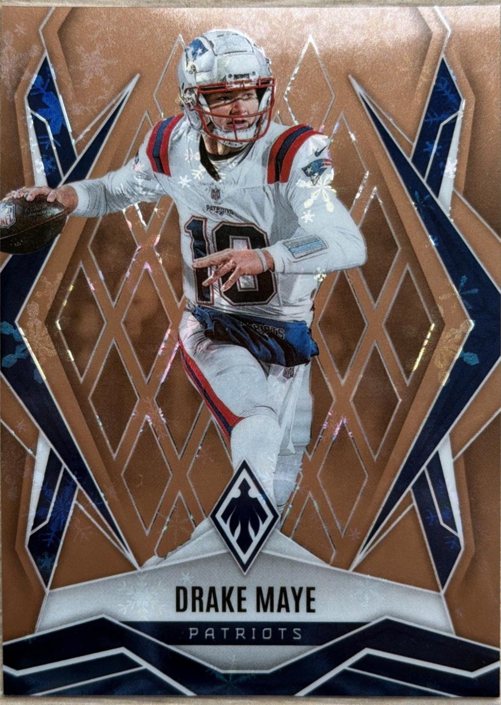 Drake Maye [Bronze Winter] #111