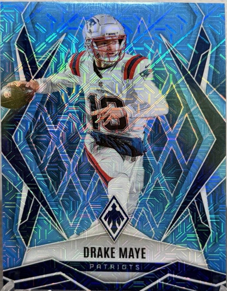 Drake Maye [Light Blue Mojo] #111