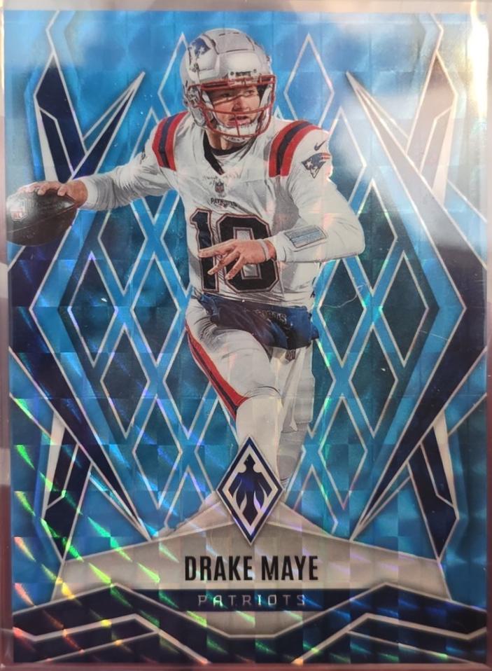 Drake Maye [Light Blue Pyramids] #111