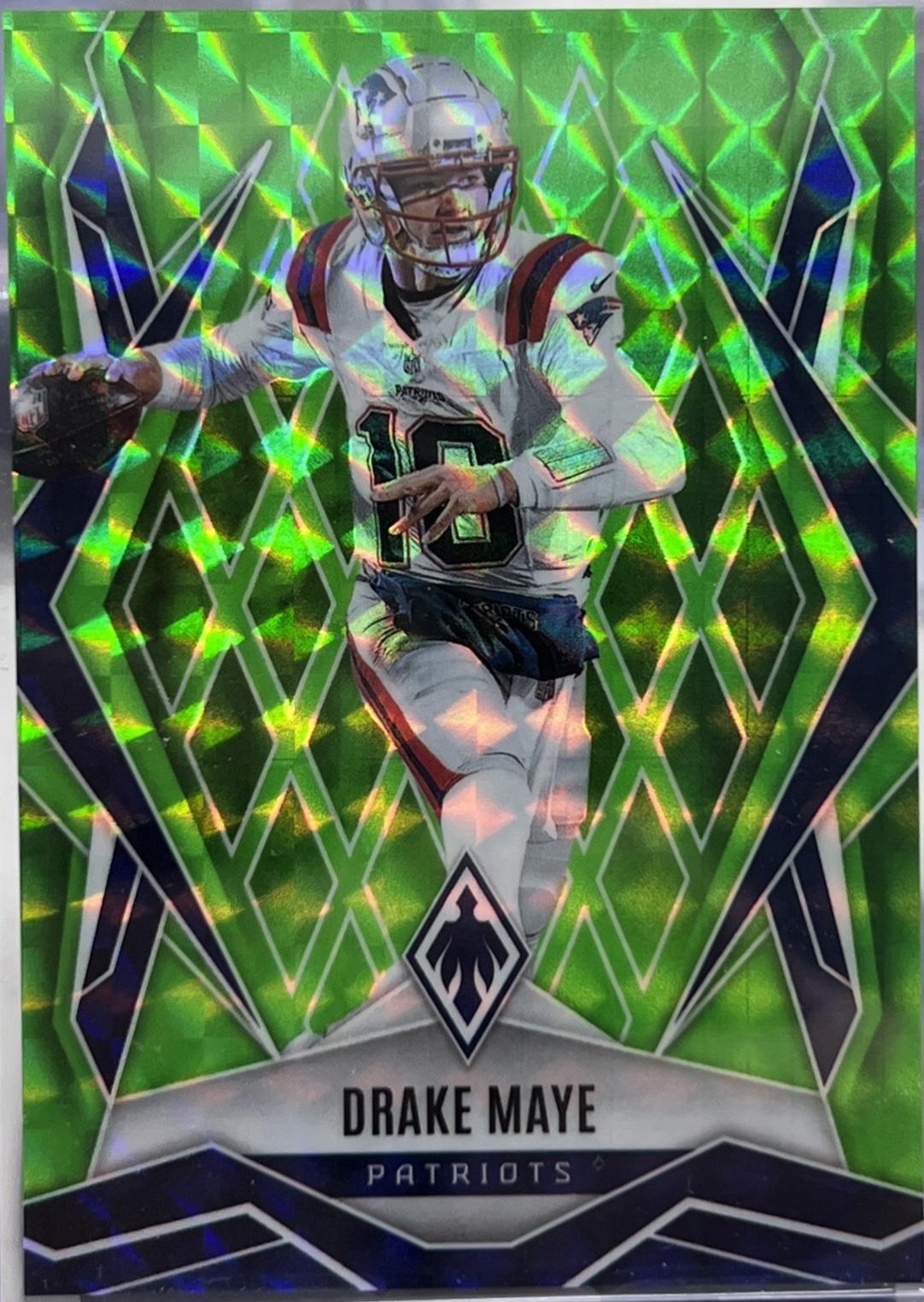 Drake Maye [Lime Green Pyramids] #111