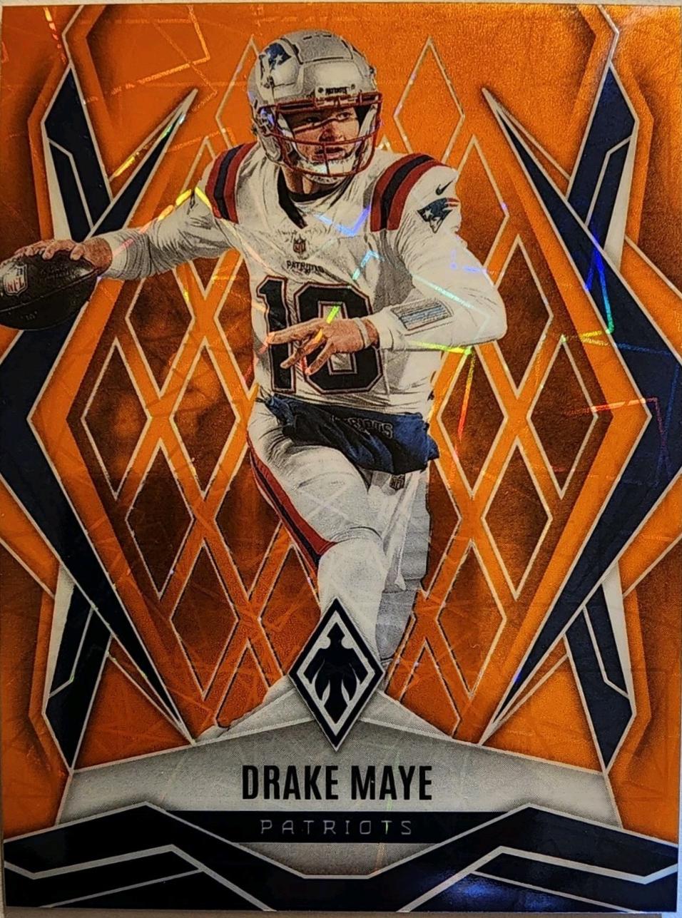 Drake Maye [Orange Seismic] #111