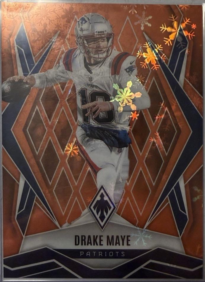 Drake Maye [Orange Winter] #111